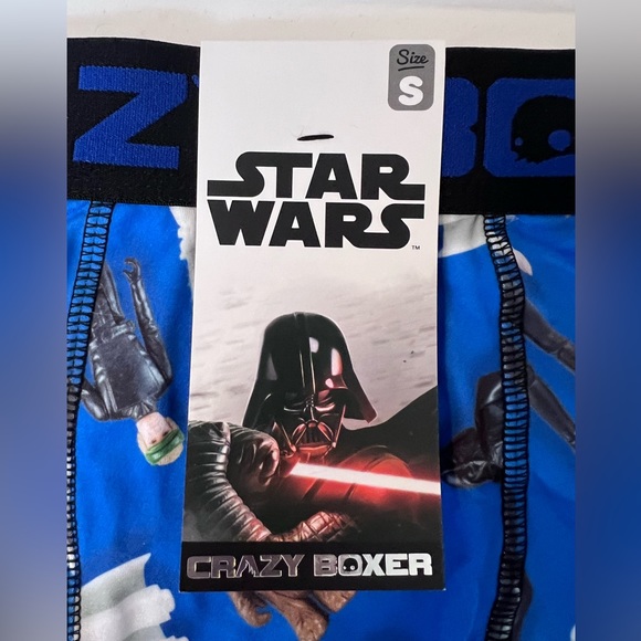 StarWars Men’s Boxers by Crazy Boxer Sz Small (28-30) NWT - Picture 5 of 11